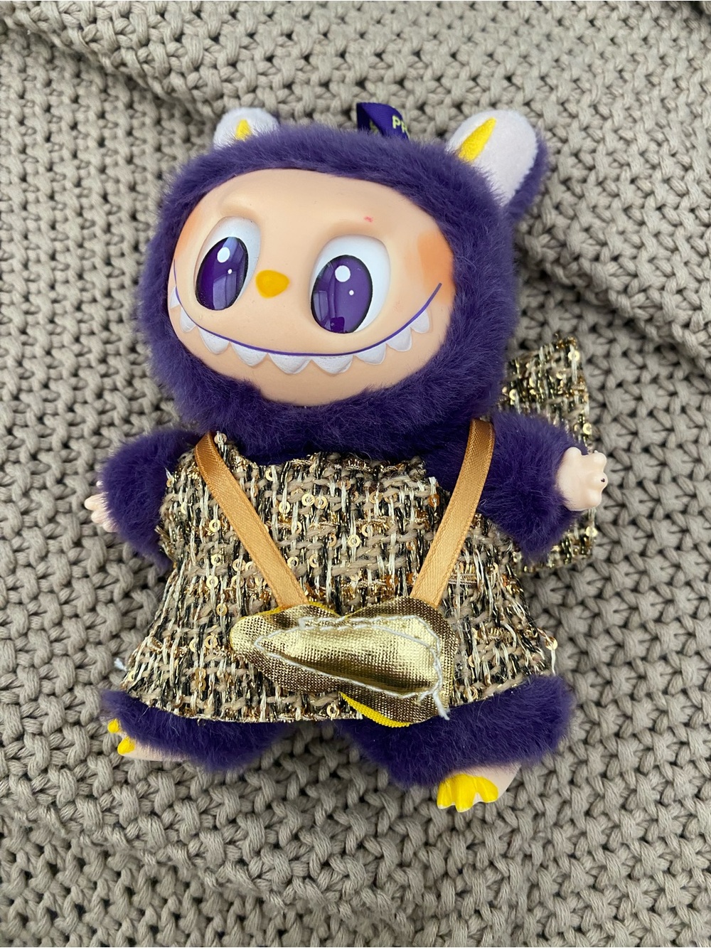 POP MART Labubu x Pronounce Wings of Fortune Plush Pendant Limited Edition